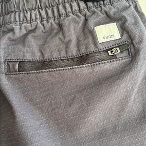 Pre-Owned Vuori Vintage Ripstop Shorts Charcoal Size S